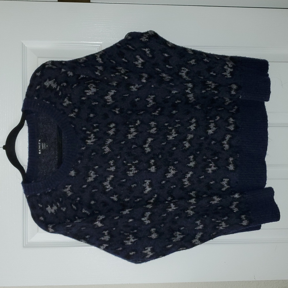 Athleta Hawthorn Textured Crew Sweater Size 1X